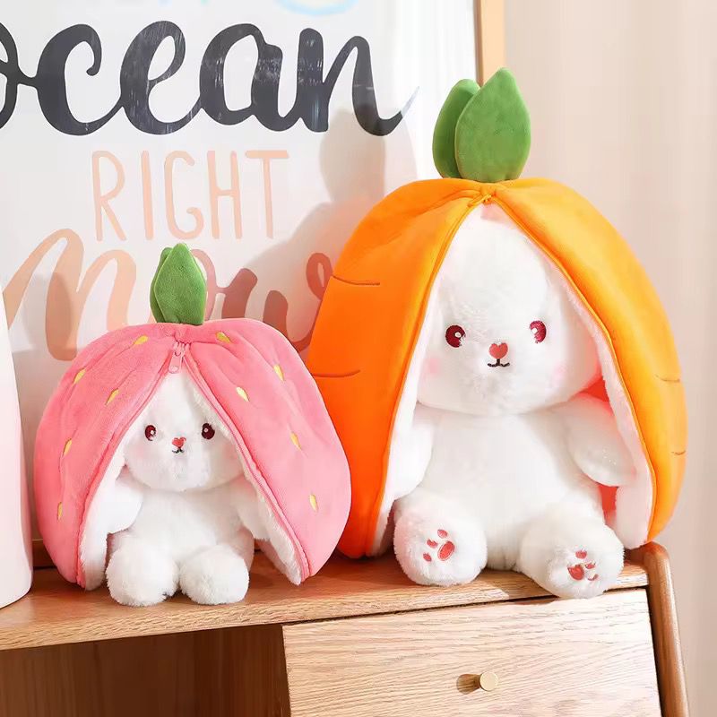Bunny Doll in Zip Pack – Soft & Cute Plush Toy