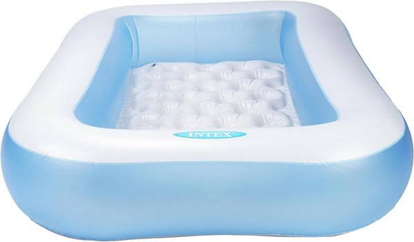 INTEX Rectangular Inflatable Kids Pool – Blue