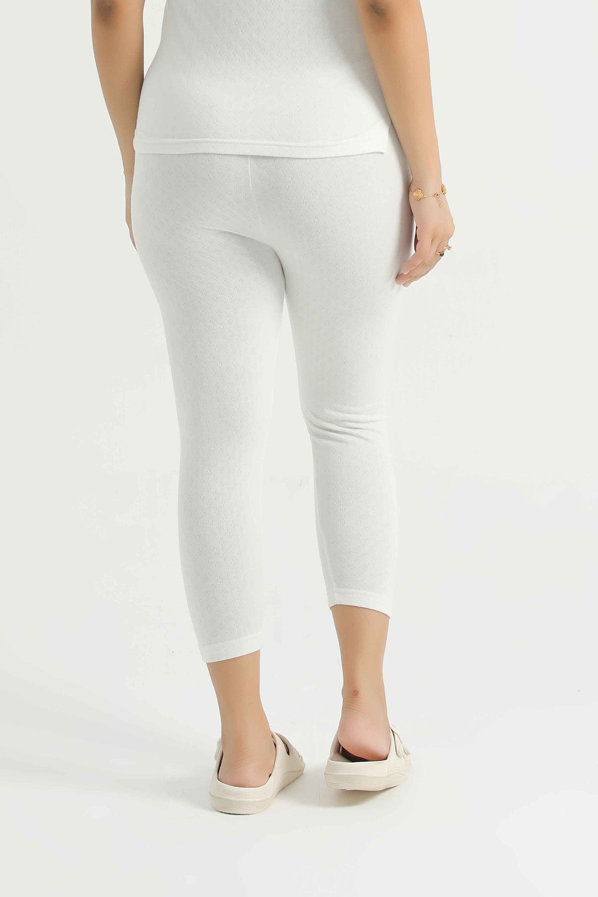 White Thermal Trousers