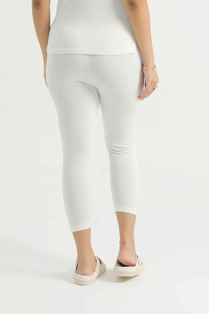 White Thermal Trousers