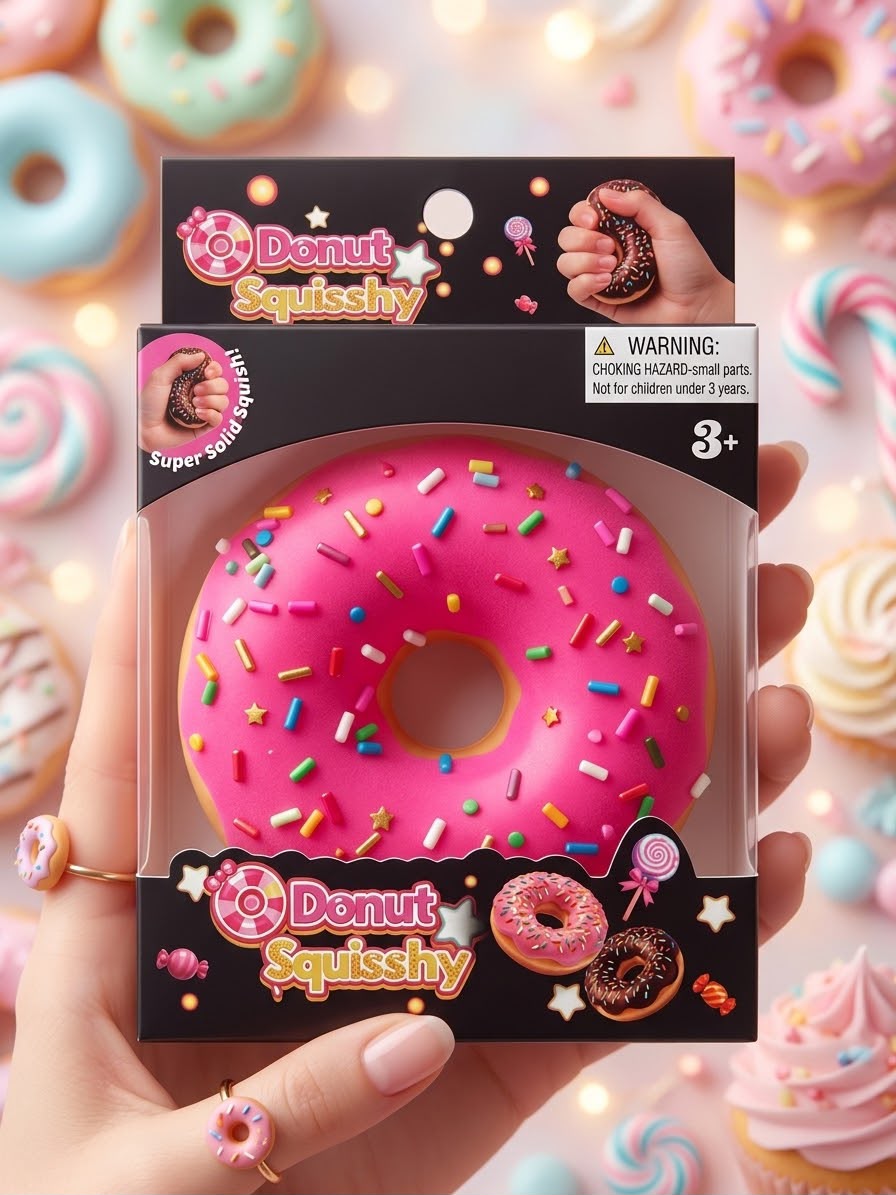 🥟 Premium Squishy Collection – 5 Cute Varieties! ✨