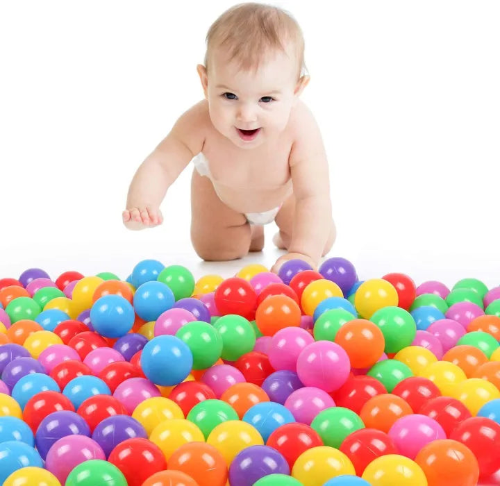 Multicolor Kids Play soft Balls  – (Pack of 50)