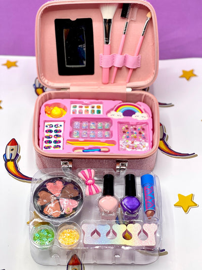 Girls Real Makeup Kit – Zipper Cosmetic