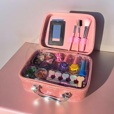 Girls Real Makeup Kit – Zipper Cosmetic