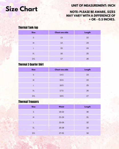 White Thermal 3 Quarter Shirt