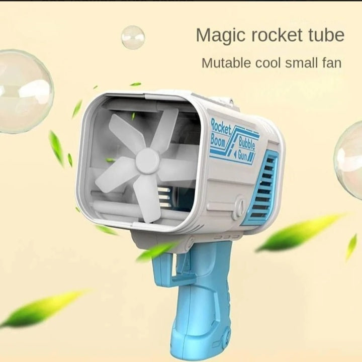 Space Rocket Bazooka Bubble Gun