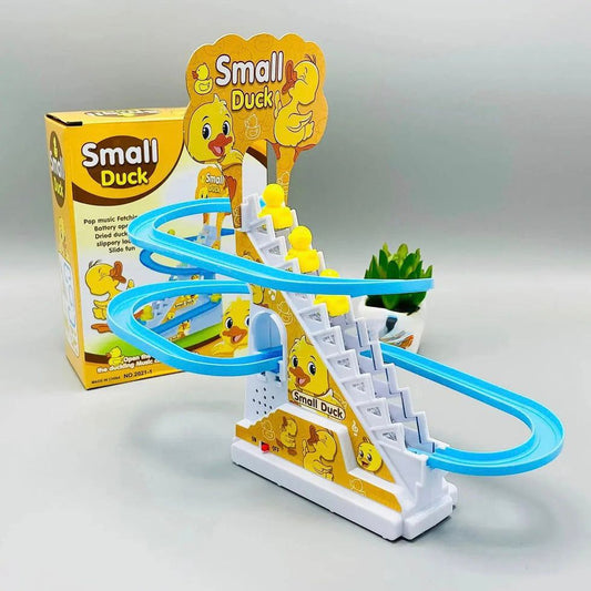 Duck Track Toy – Climbing Stairs Musical Play Set