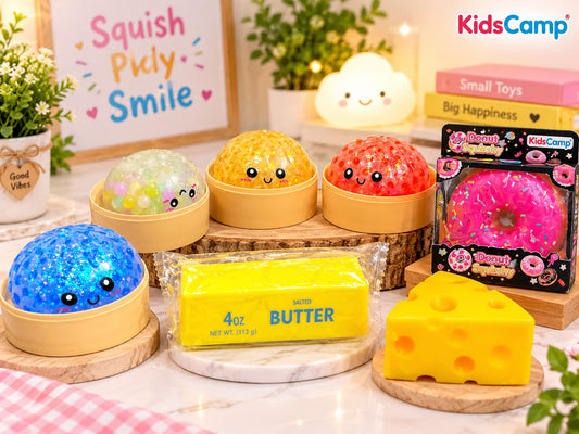 🥟 Premium Squishy Collection – 5 Cute Varieties! ✨