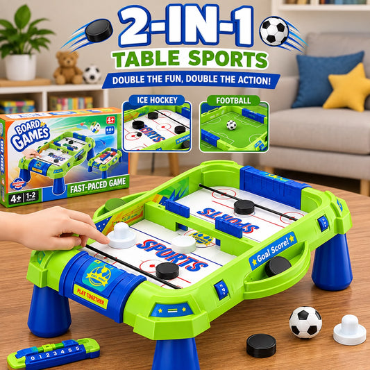 Imported 2-in-1 Pucket Game & Football Game