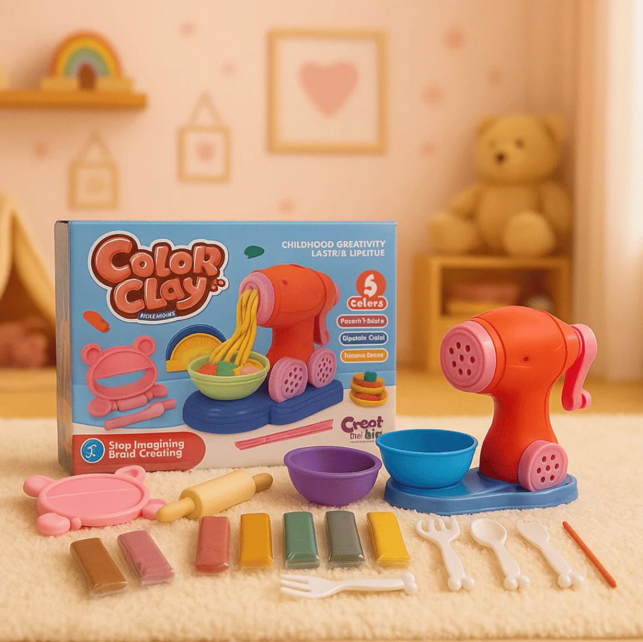Noodles Clay Machine Set | Kids Creativity Toy