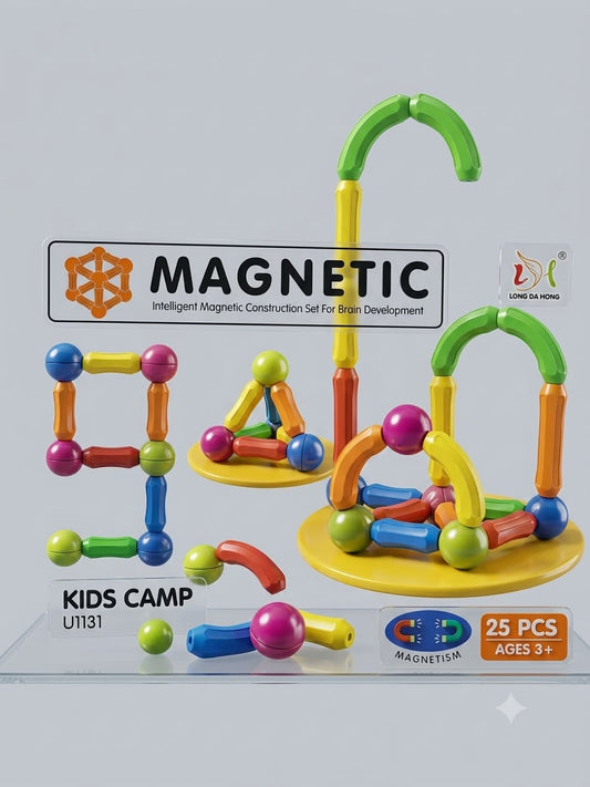 Intelligent Magnetic Construction Blocks Set