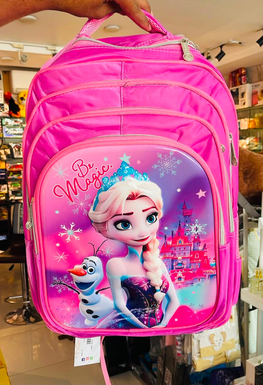 Premium Frozen Character School Bag – 18 Inch