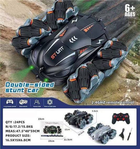 4WD RC Car Drift Stunt Car - 360 Degree Rotating Remote Control Gift Drift Car Off-road Car Racing Machine Model Vehicle