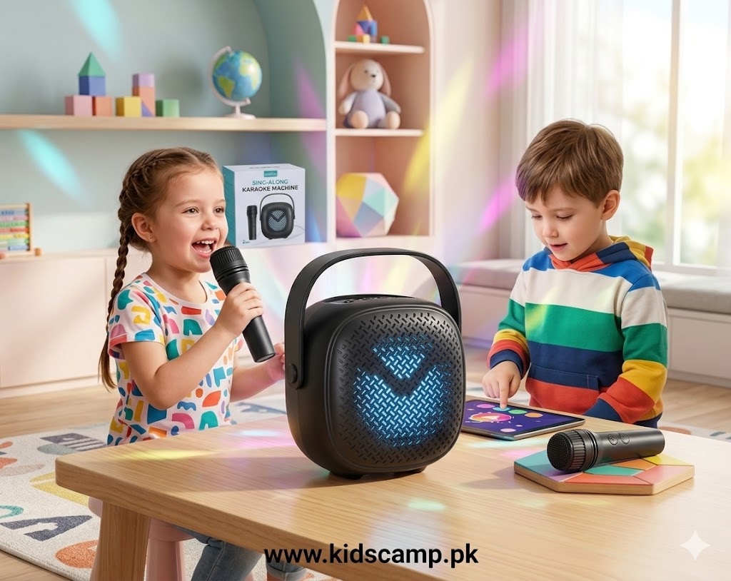 Bluetooth Speaker with Wireless Mic & Voice Changer