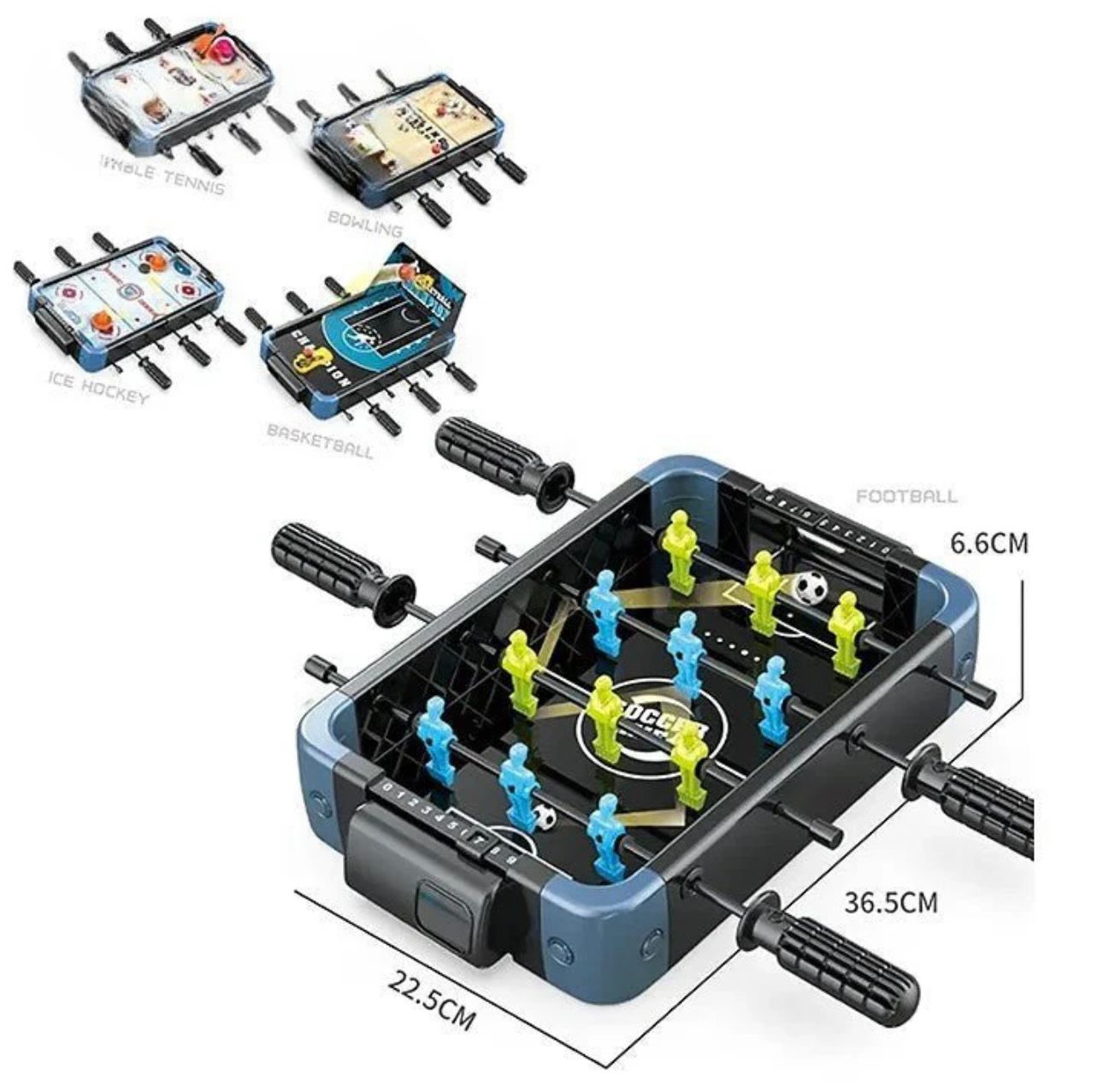 5-in-1 Multi Games Table