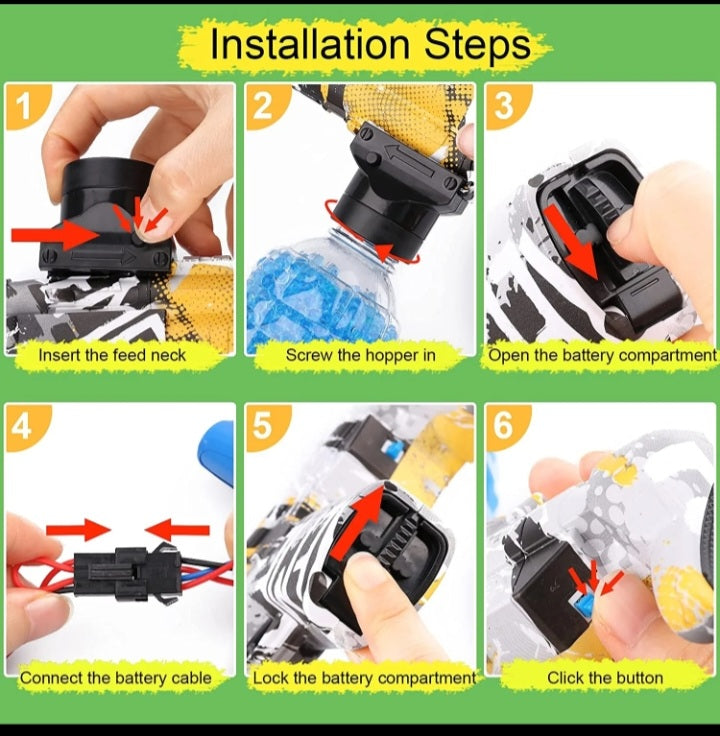 Gel Blaster Gun Automatic Gun