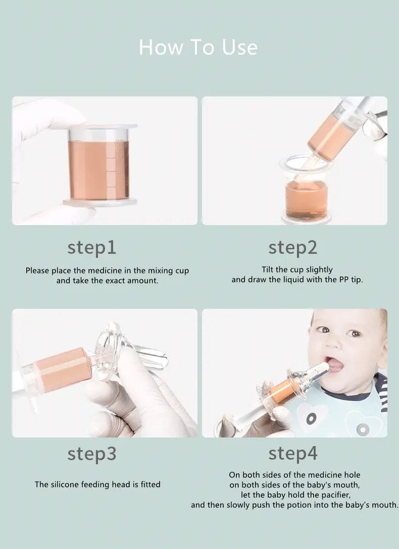 Baby Medicine Dispenser Feeder
