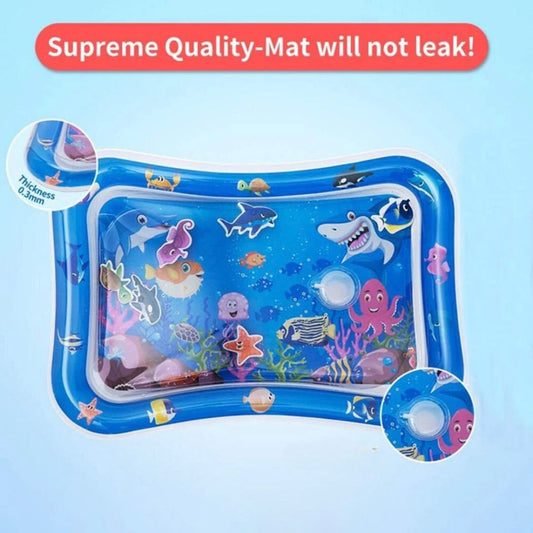 Tummy Time Water Mat丨Inflatable Water Play Mat for Babies