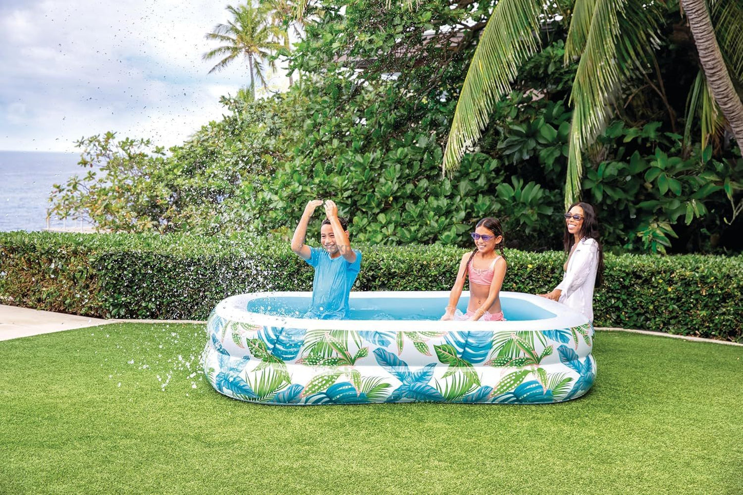 INTEX Tropical Swim Center Family Pool