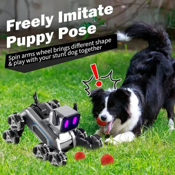 8WD Hand Gesture & Remote Control Robot Dog