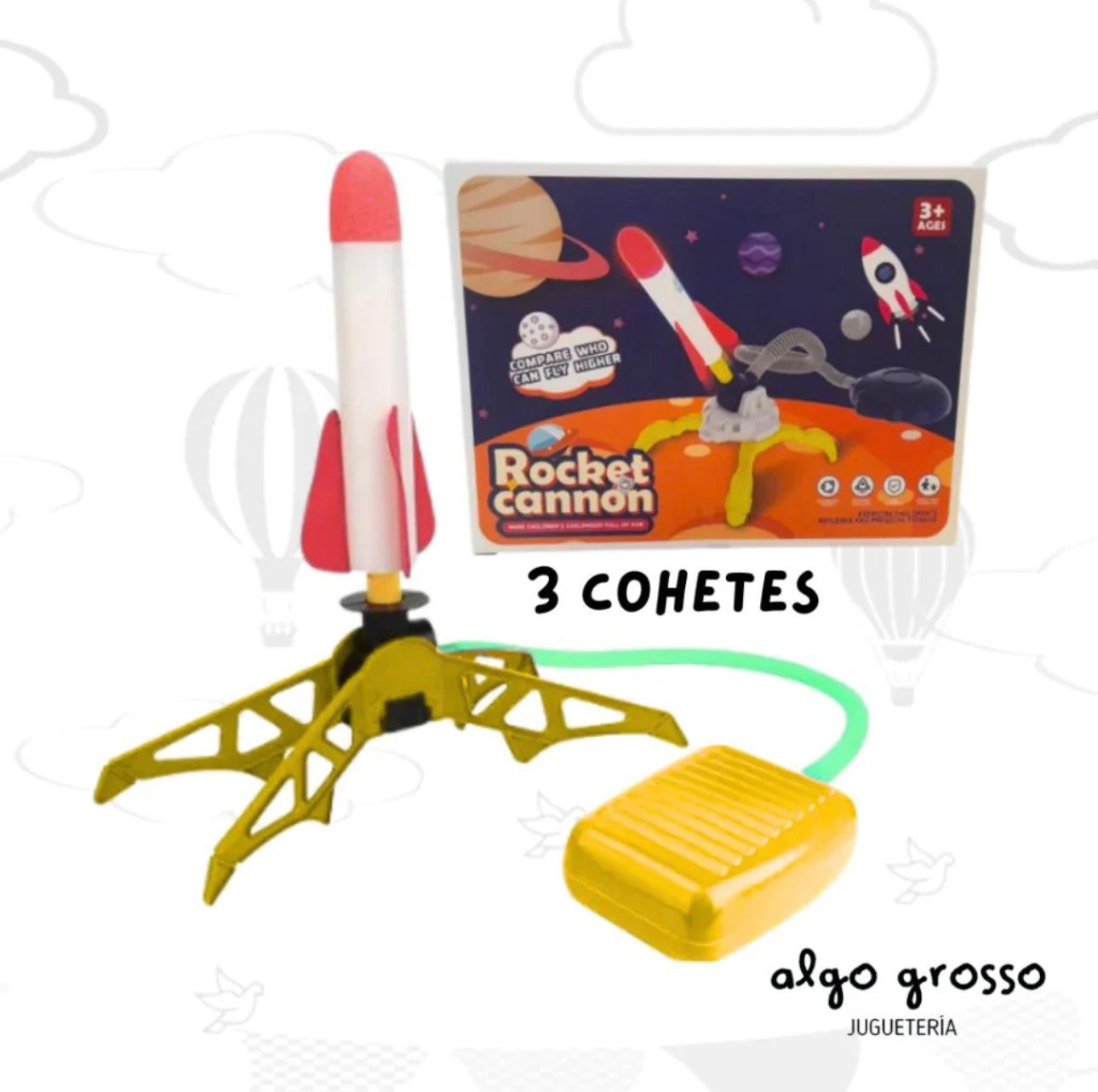 Air Rocket Foot Pump Launcher toy