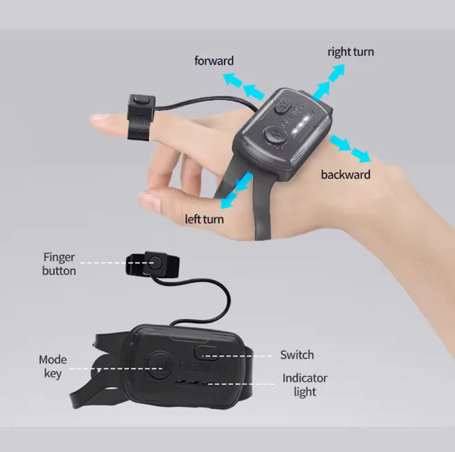 8WD Hand Gesture & Remote Control Robot Dog