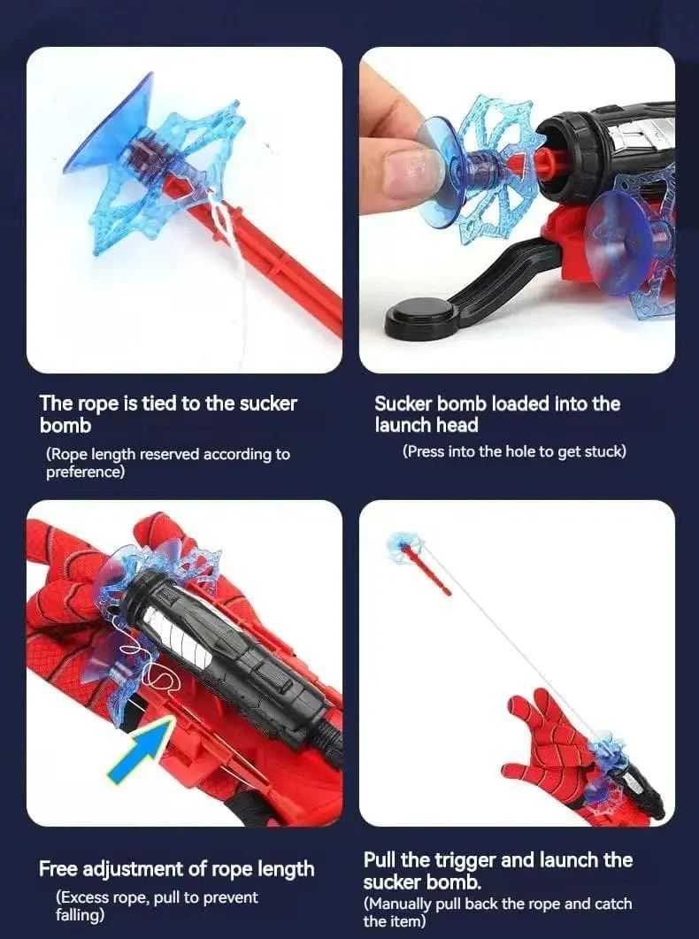 Spideman Web Shooter for Kids manual