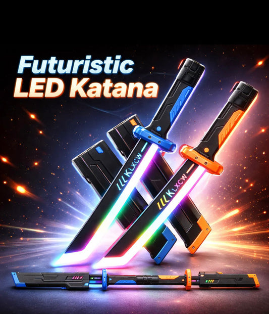 Spark Light Smoke Colorful Glowing Light Smoke Sword Toy